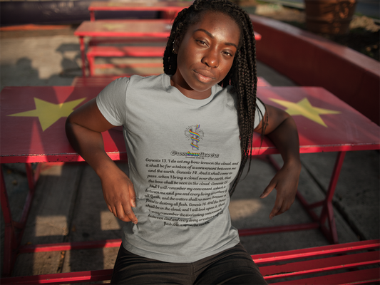 Women's Crossbowlievers Genesis 9:13-16 T-Shirt